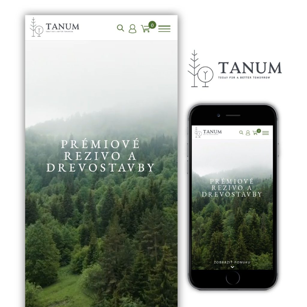 Ukážka realizácie Tanum.sk od Finestudio